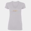 Ladies' SoftStyle® 4.5 oz. Fitted V-Neck T-Shirt Thumbnail
