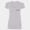 Ladies' SoftStyle® 4.5 oz. Fitted V-Neck T-Shirt Thumbnail